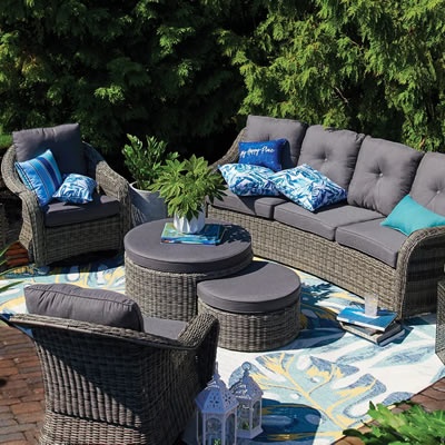 Patio sofas